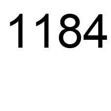 1184 número, la enciclopedia de los números numero.wiki