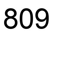 Número 809, la enciclopedia de los números numero.wiki
