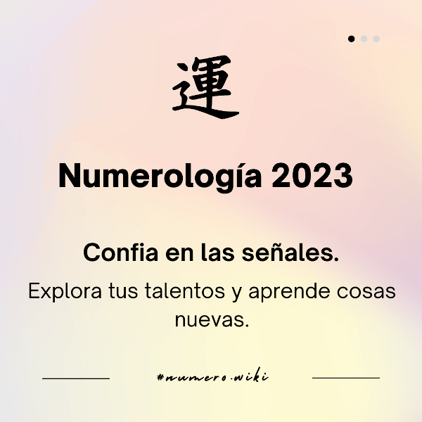 numerologia 2023