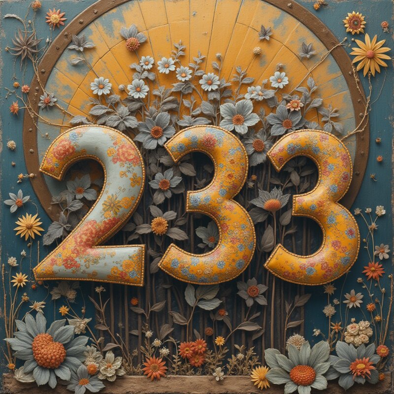 Foto artístico del número 233