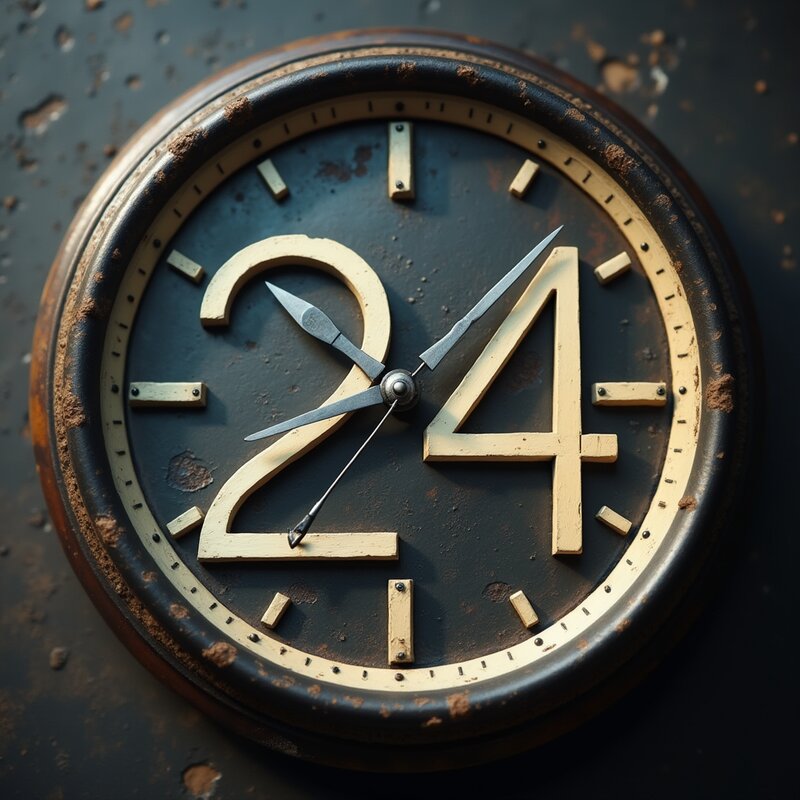 Foto artístico del número 24