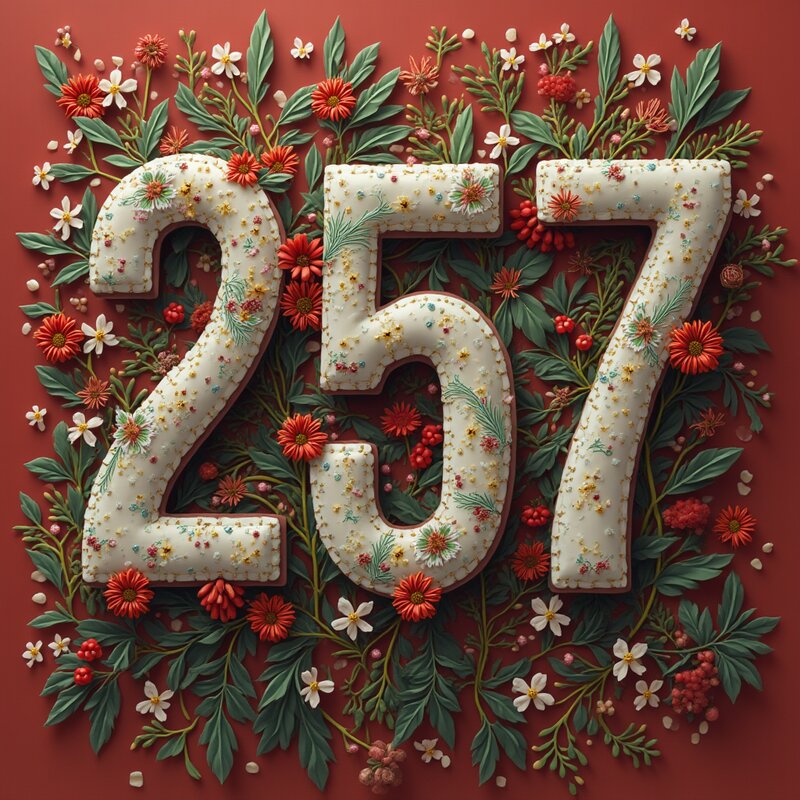 Foto artístico del número 257