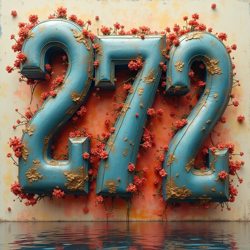 Artistic photo of number 272