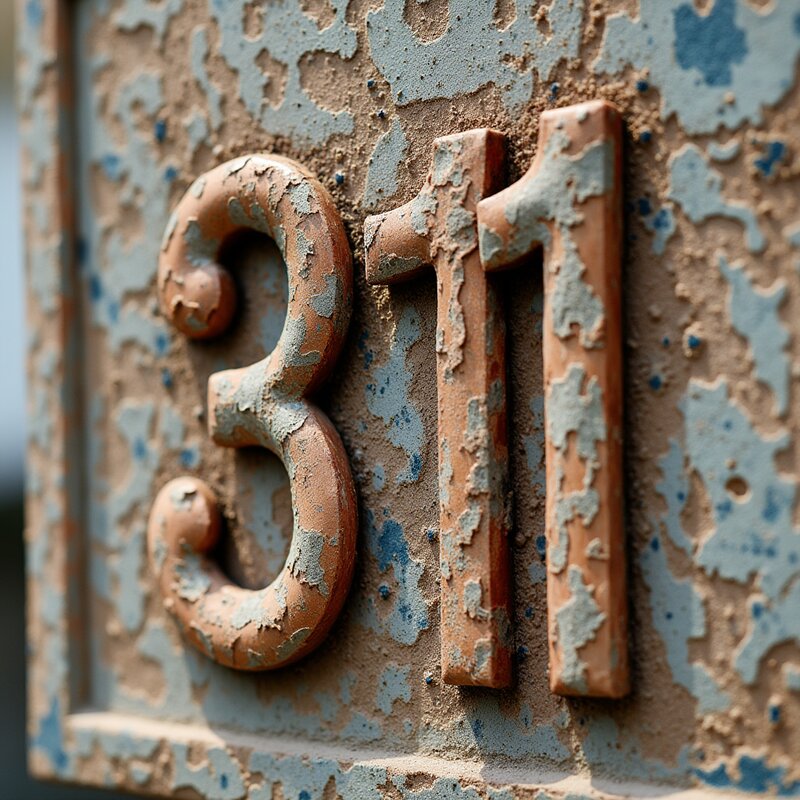 Artistic photo of number 311