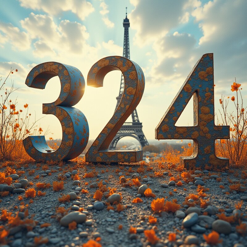 Foto artístico del número 324