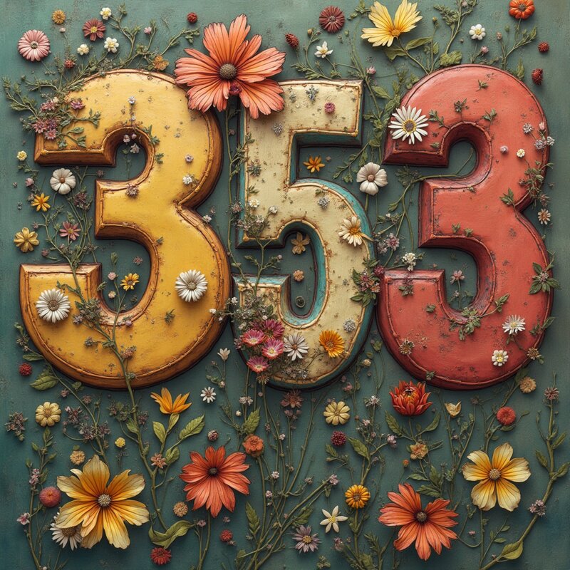 Foto artístico del número 353