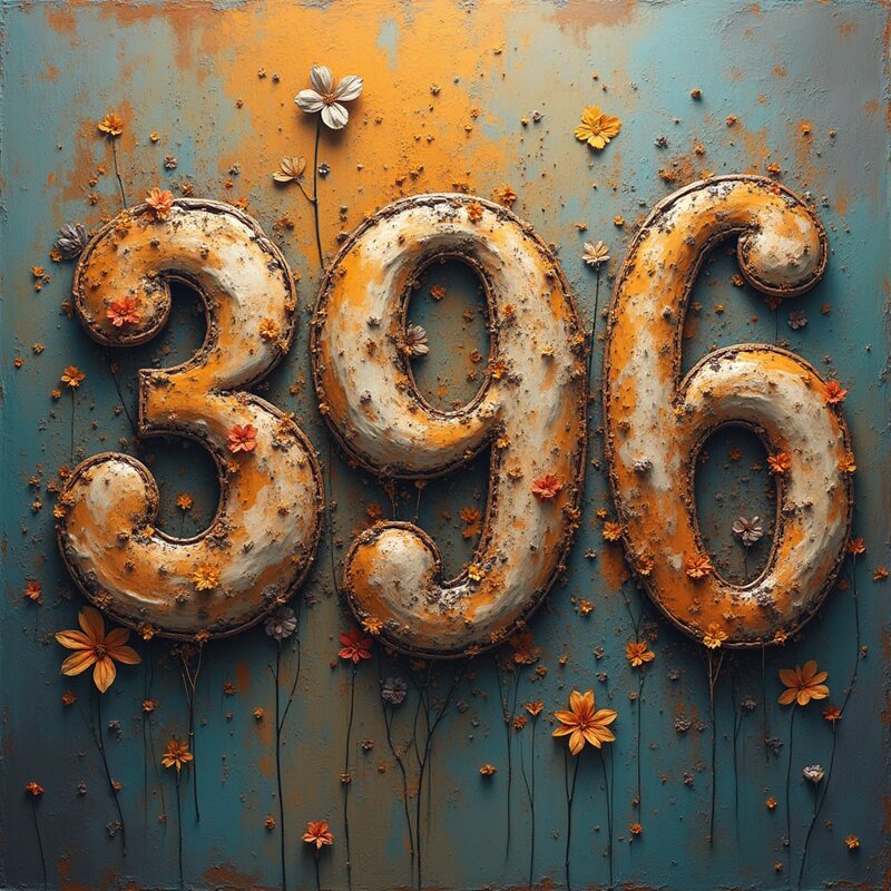Artistic photo of number 396