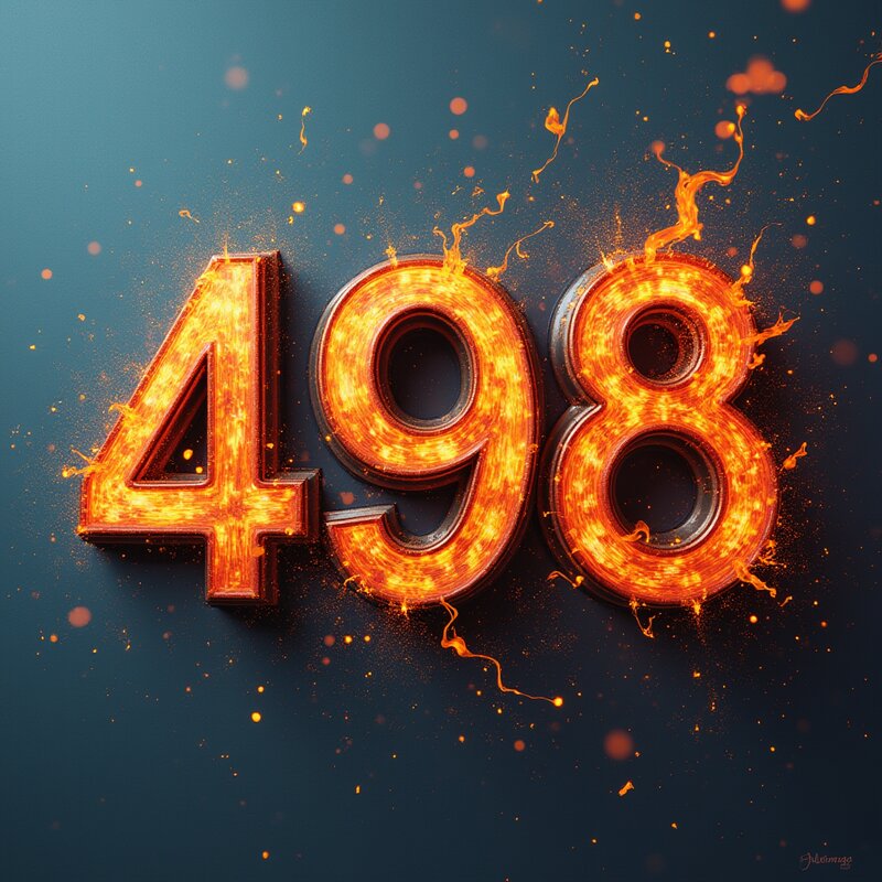 Foto artístico del número 498