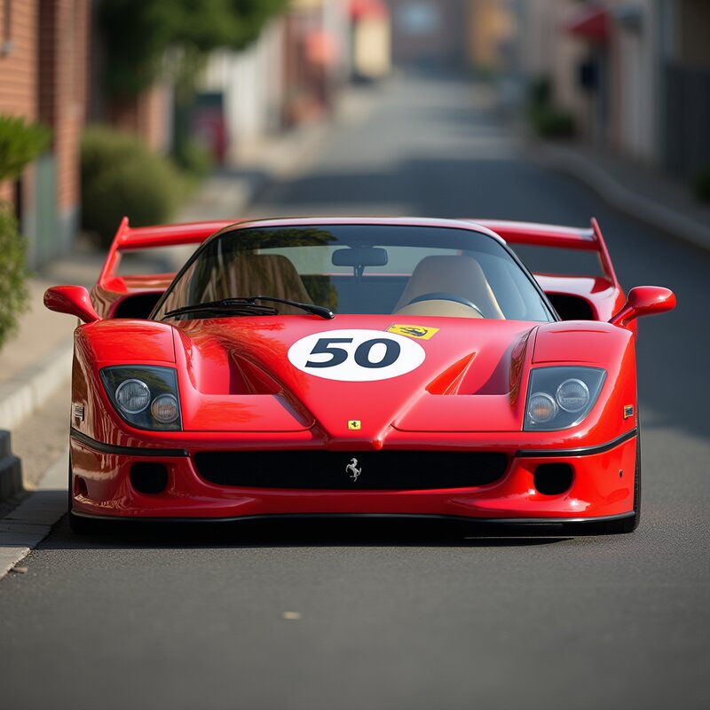 Artistic photo of number 50