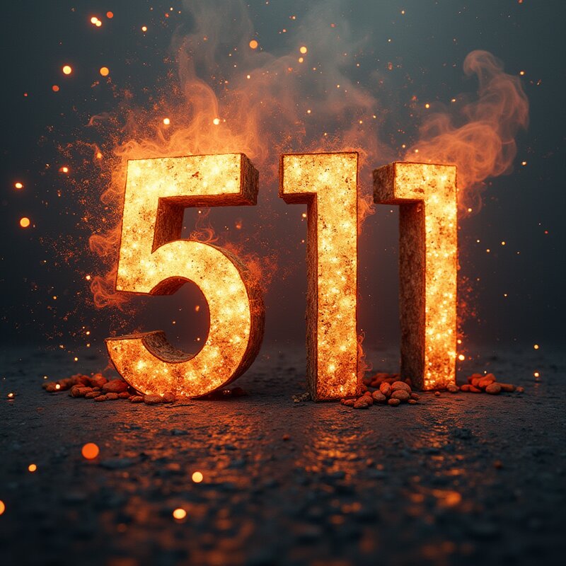 Foto artístico del número 511