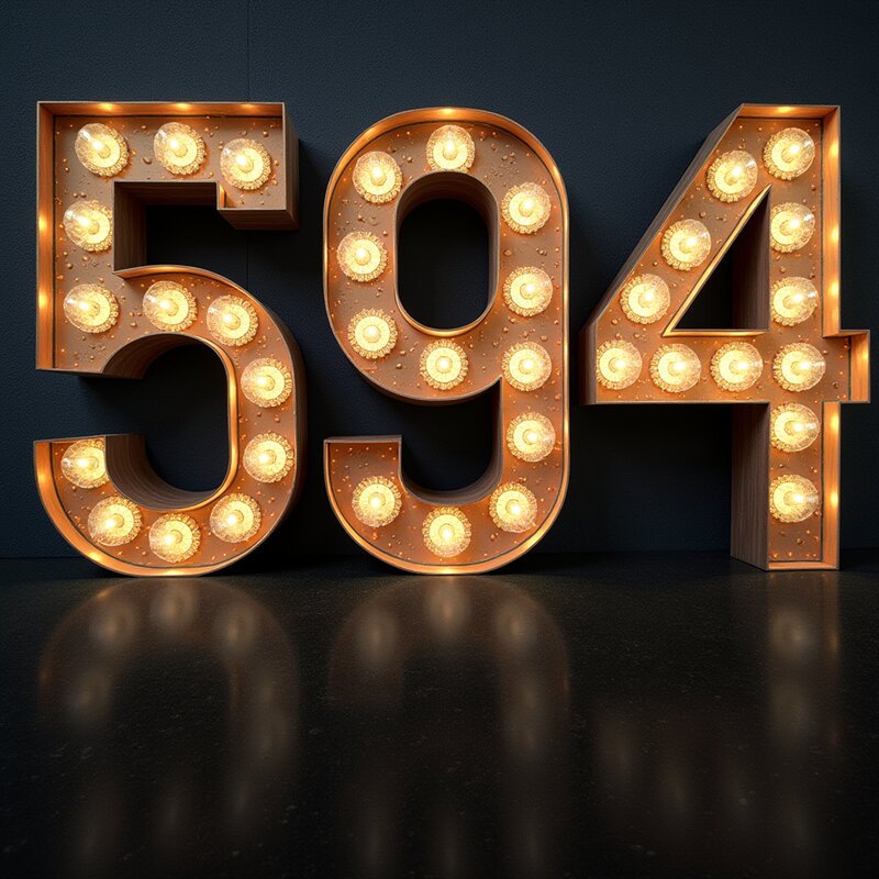 Foto artístico del número 594