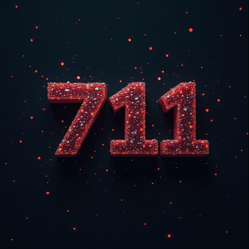 Foto artístico del número 711