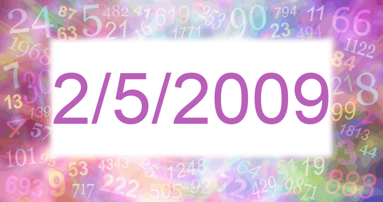 Numerología de la fecha 2/5/2009