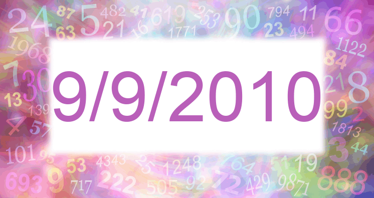 Numerología de la fecha 9/9/2010