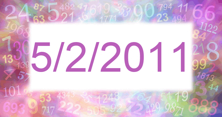 Numerología de la fecha 5/2/2011