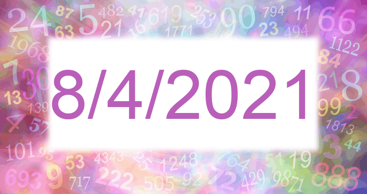 Numerología de la fecha 8/4/2021