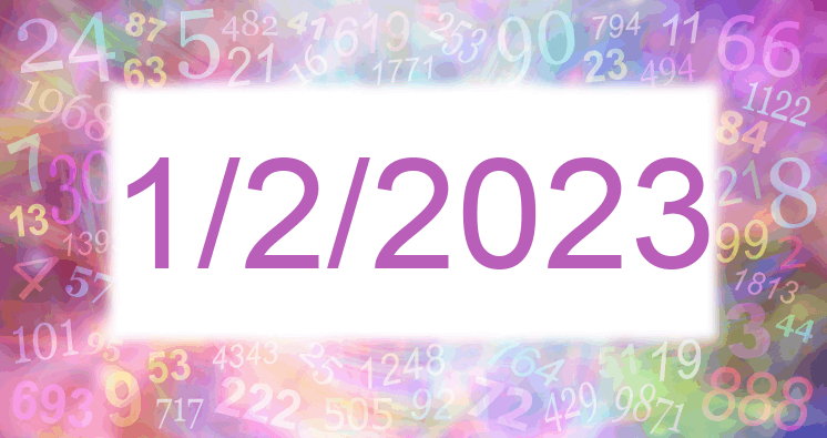 Numerología de la fecha 1/2/2023