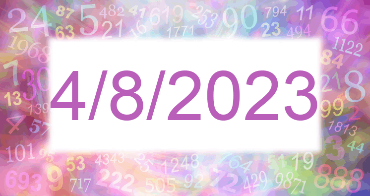 Numerología de la fecha 4/8/2023