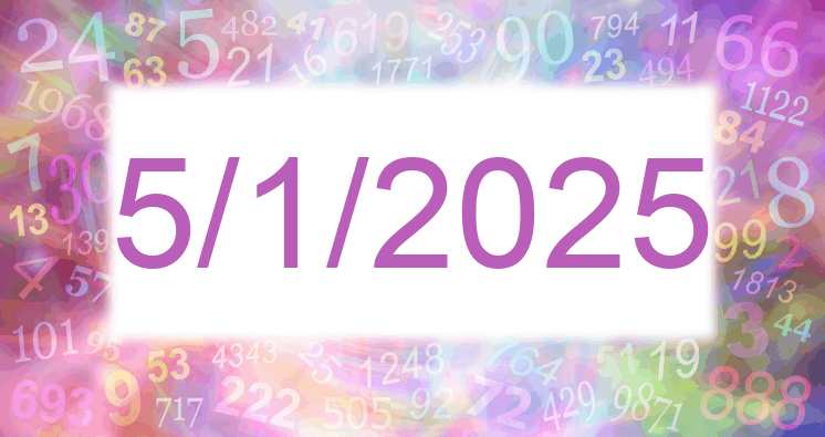 Numerología de la fecha 5/1/2025