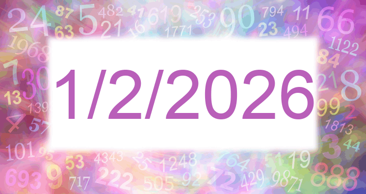 Numerología de la fecha 1/2/2026