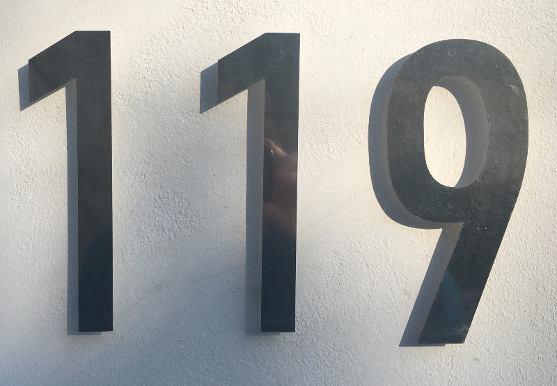 Photo of the number 119