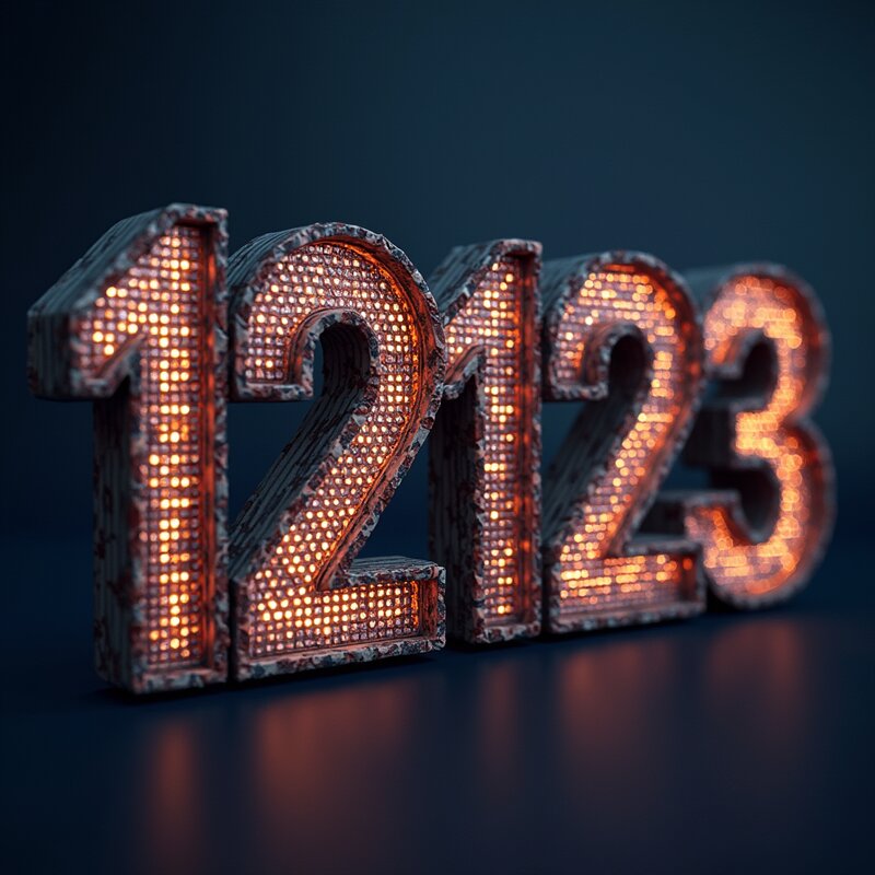 Número 12123 - Arte fotográfico