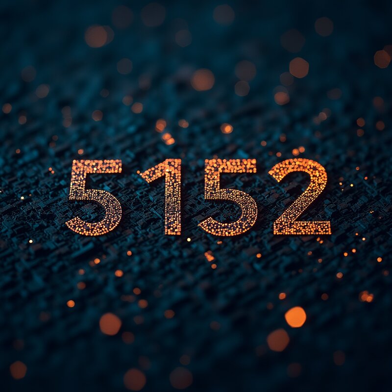 Number 5152 - Photo Art