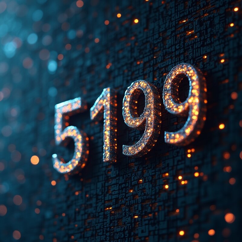 Number 5199 - Photo Art