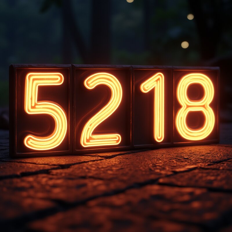 Número 5218 - Arte fotográfico