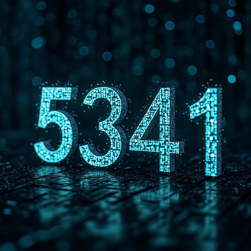 Número 5341 - Arte fotográfico