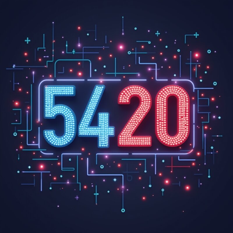 Number 5420 - Photo Art