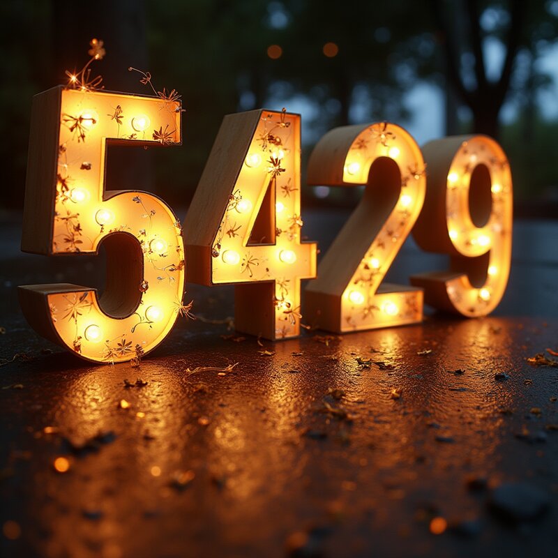 Number 5429 - Photo Art