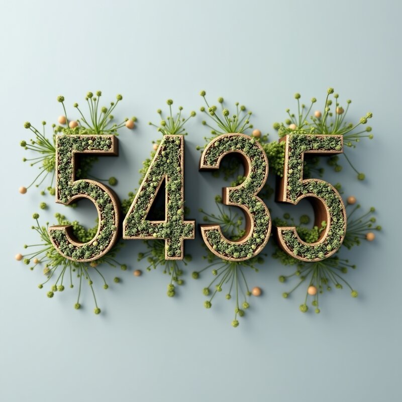 Número 5435 - Arte fotográfico