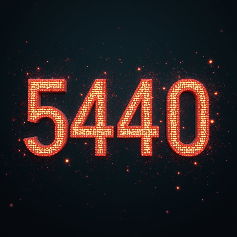 Número 5440 - Arte fotográfico