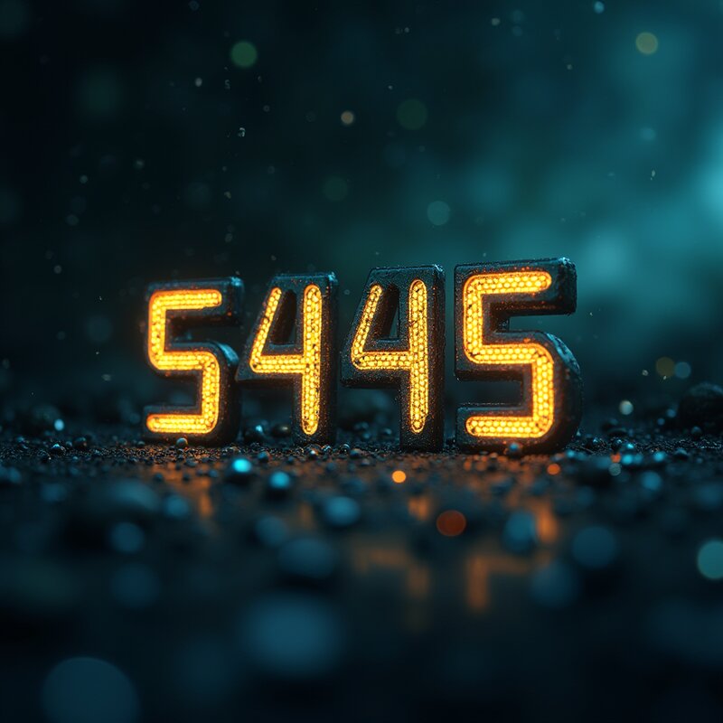 Number 5445 - Photo Art