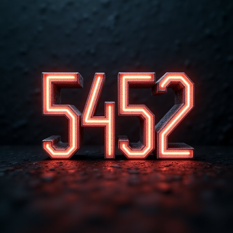 Número 5452 - Arte fotográfico