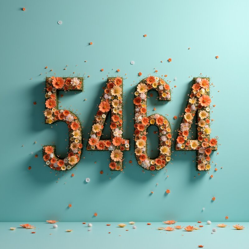 Number 5464 - Photo Art