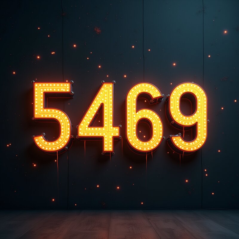 Number 5469 - Photo Art