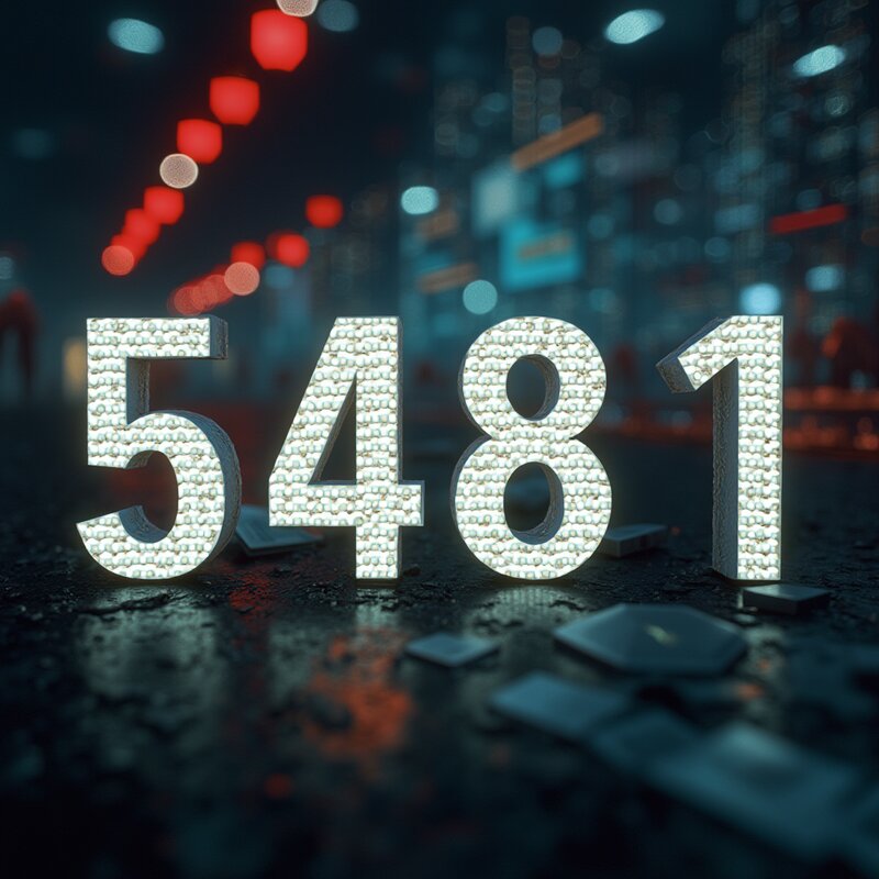 Número 5481 - Arte fotográfico