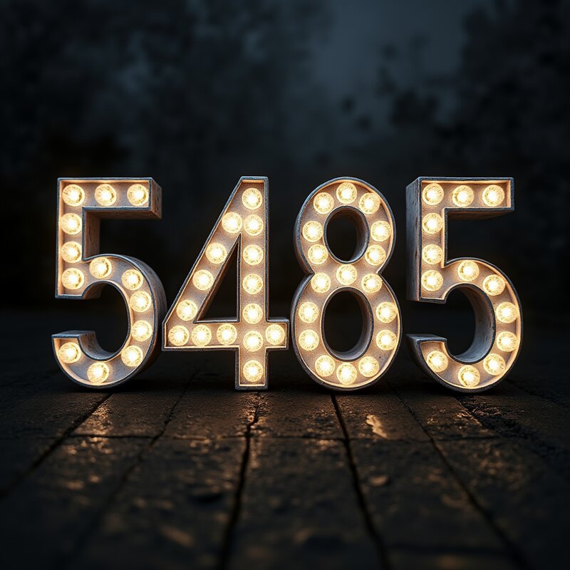 Número 5485 - Arte fotográfico