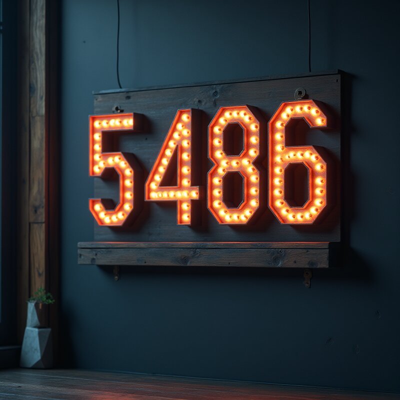 Número 5486 - Arte fotográfico