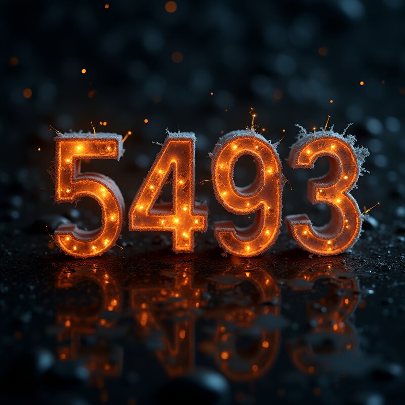 Número 5493 - Arte fotográfico