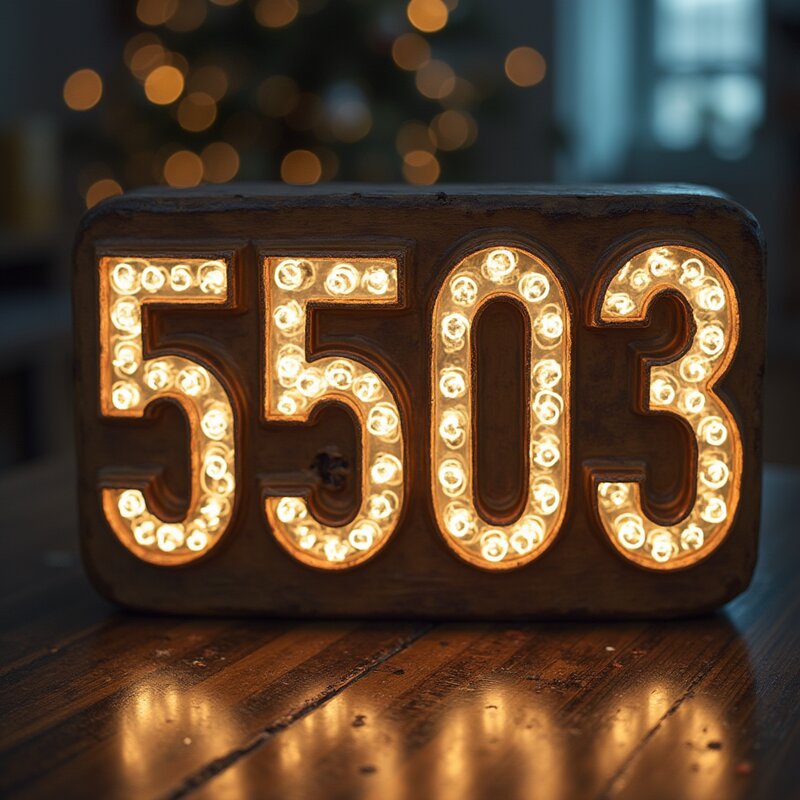 Número 5503 - Arte fotográfico