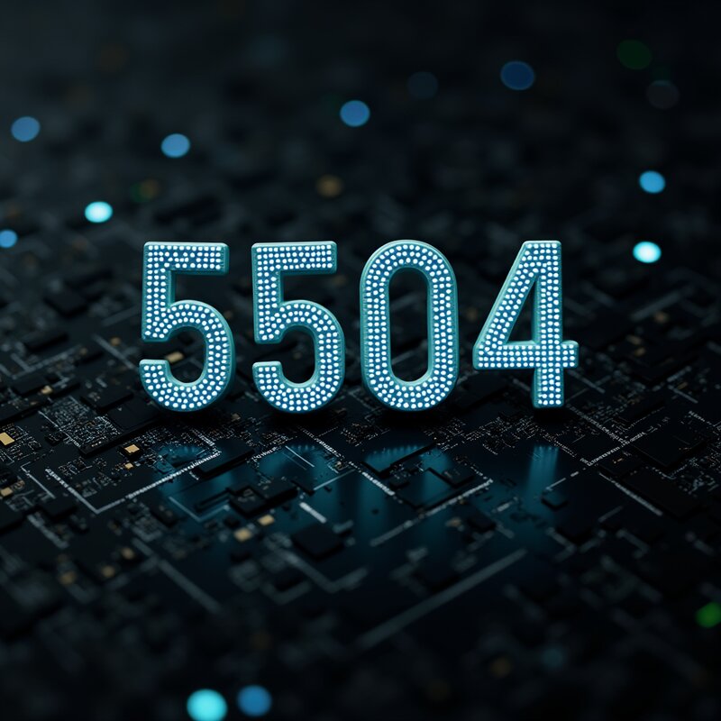 Número 5504 - Arte fotográfico