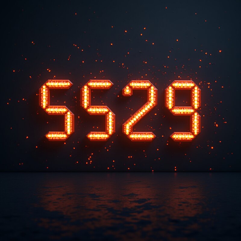 Número 5529 - Arte fotográfico