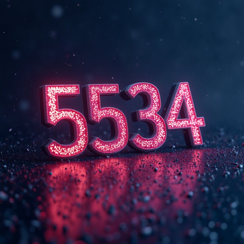 Number 5534 - Photo Art