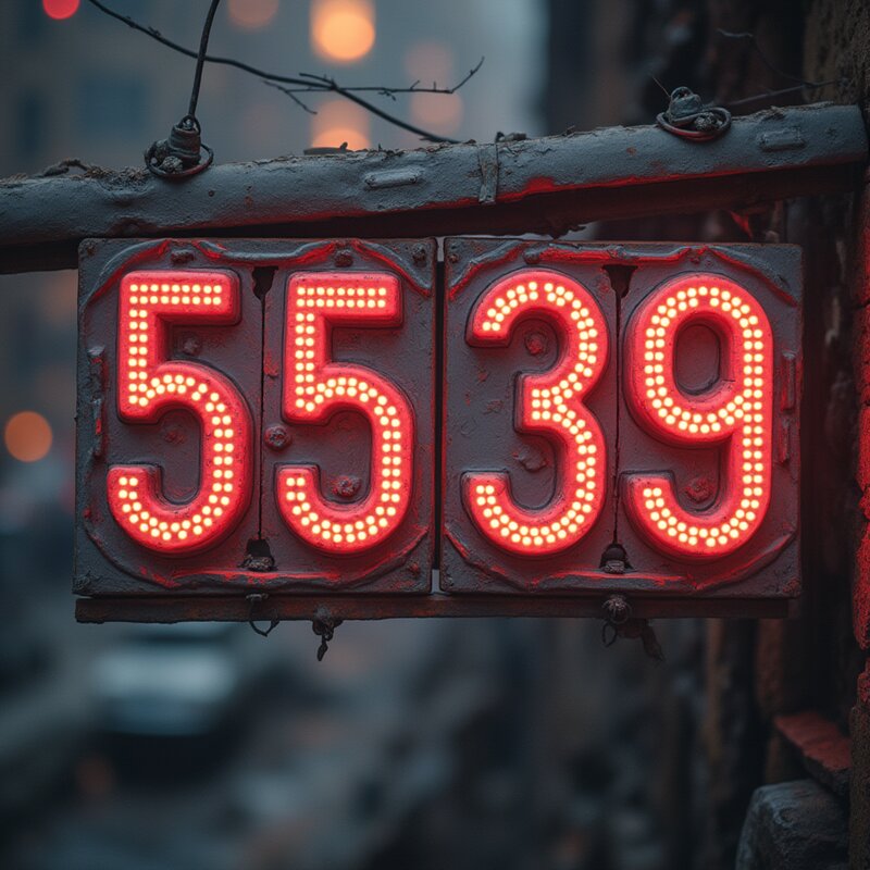 Number 5539 - Photo Art