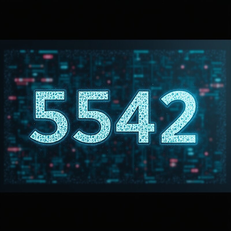 Number 5542 - Photo Art