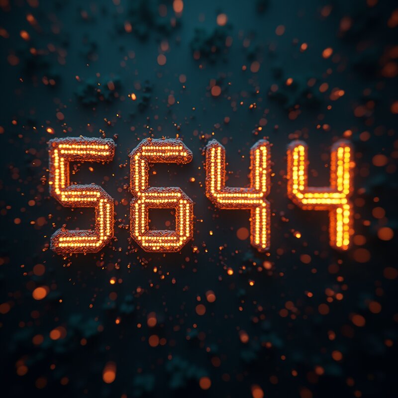 Number 5644 - Photo Art