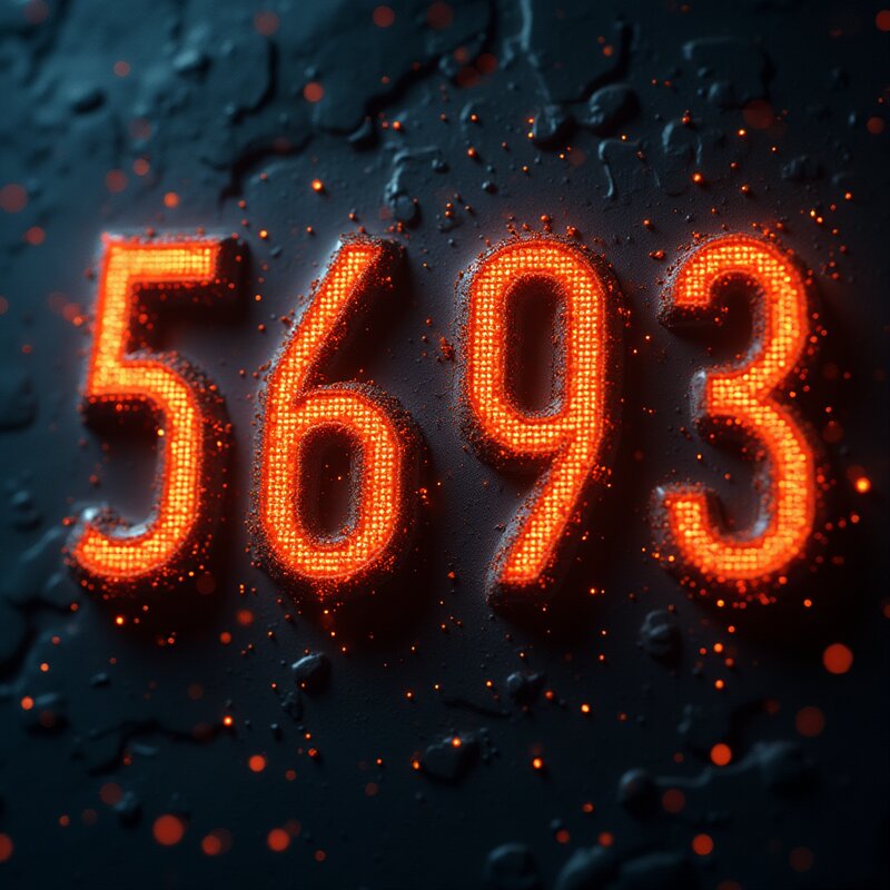 Number 5693 - Photo Art